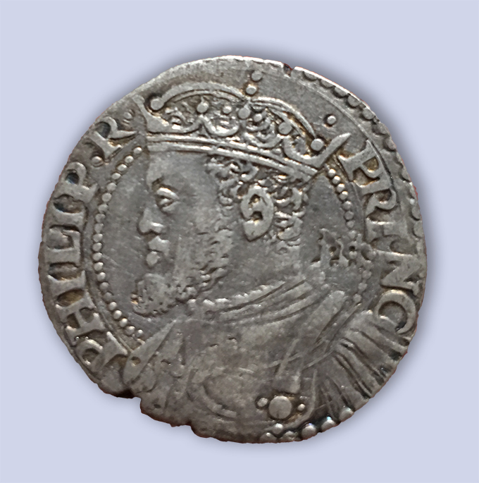 moneta - carlino (sec. XVI d.C)