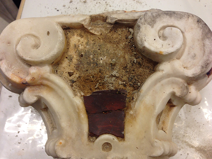 capitello - ambito mediterraneo (secc. XVII-XVIII d.C)