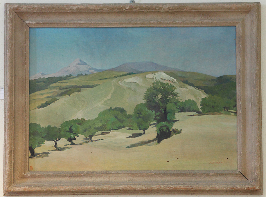 Belliboschi, Paesaggio (dipinto) di Padula Maria (sec. XX d.C)