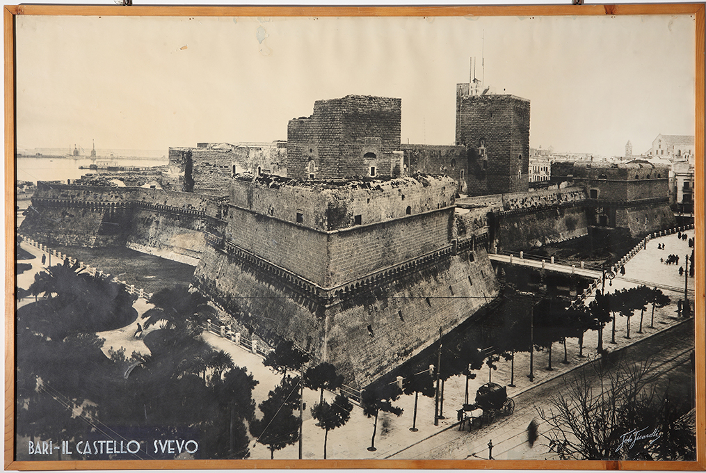 Bari. Castello Svevo (positivo) di Ficarelli, Michele (XIX)