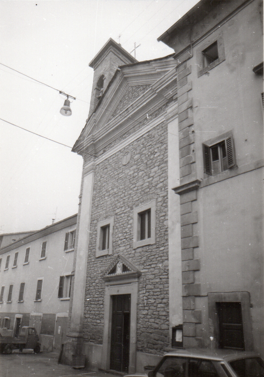 Chiesa della B.V. del Sangue (chiesa) - Portico e San Benedetto (FC) 