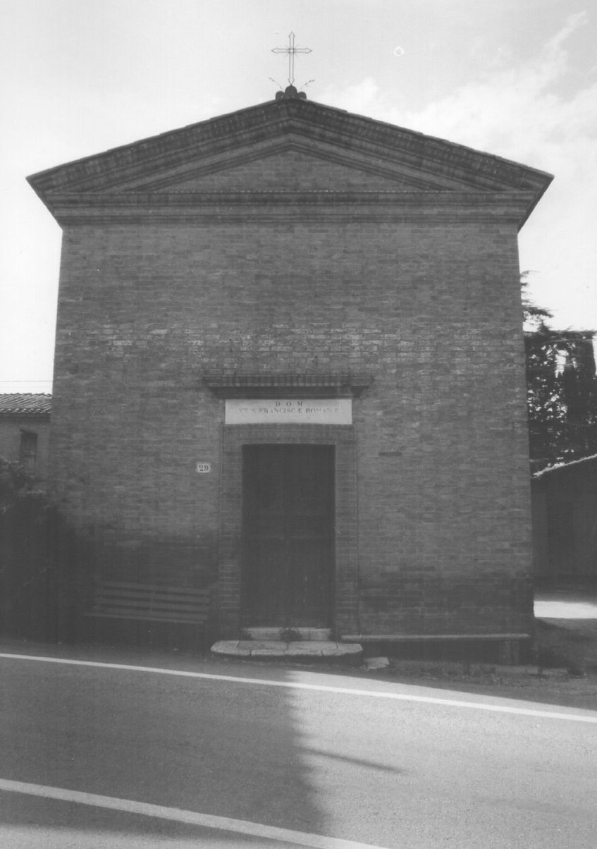 CHIESA DI SANTA FRANCESCA ROMANA (chiesa, parrocchiale) - Asciano (SI) 