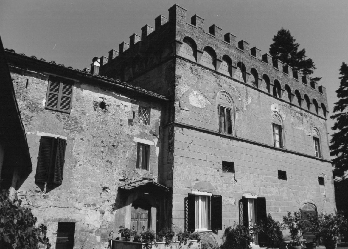 VILLA DI CASTELNUOVO GRILLI (villa, padronale) - Asciano (SI) 