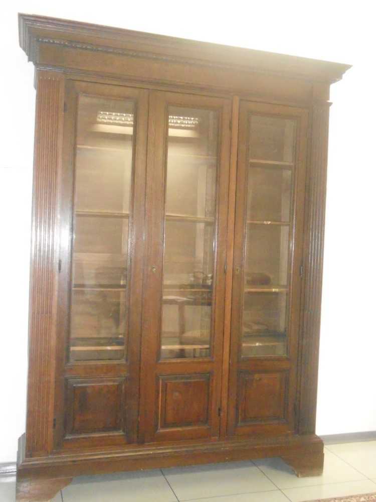 armadio libreria - ambito italiano (sec. XX)