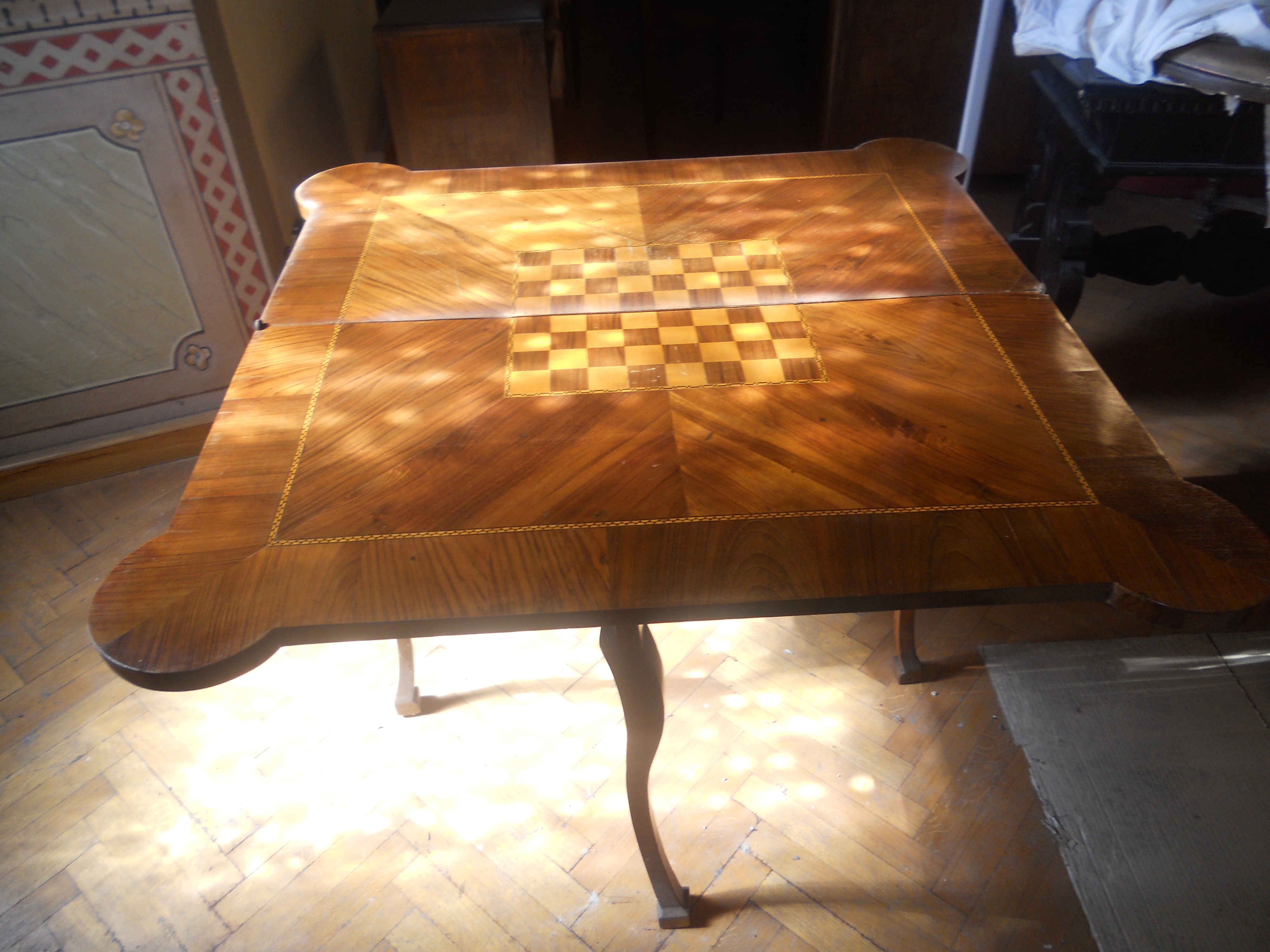 tavolo da gioco - ambito italiano (sec. XVIII)