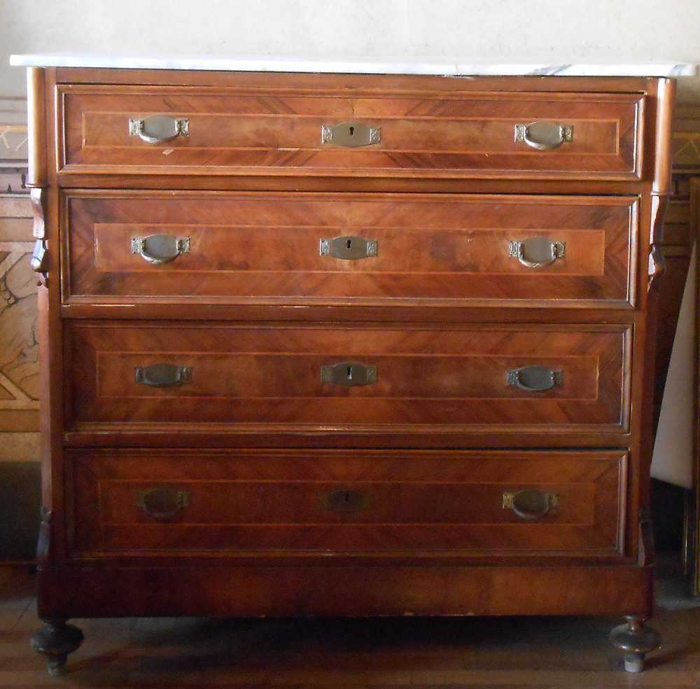 cassettone - ambito italiano (prima metà sec. XIX)