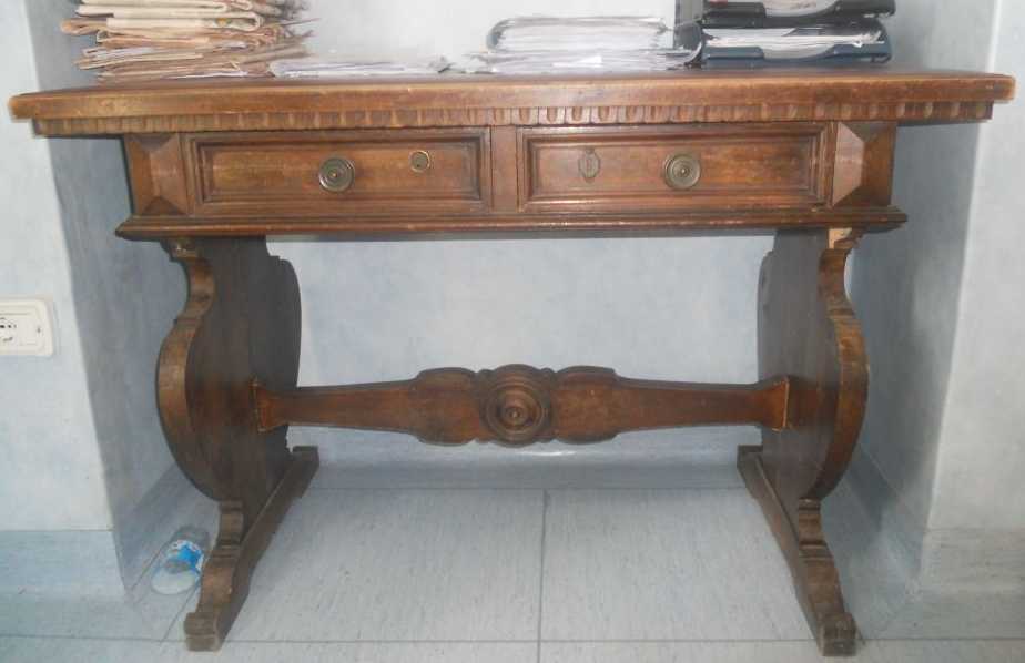 scrivania - ambito italiano (fine/inizio secc. XIX/ XX)