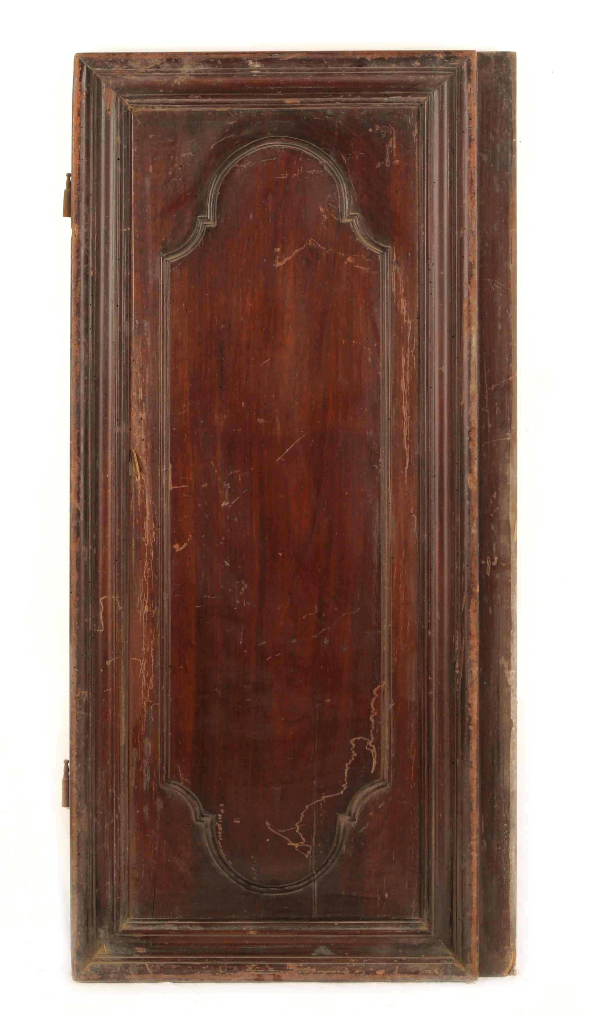 anta di armadio - bottega toscana (fine/inizio secc. XIX/ XX)