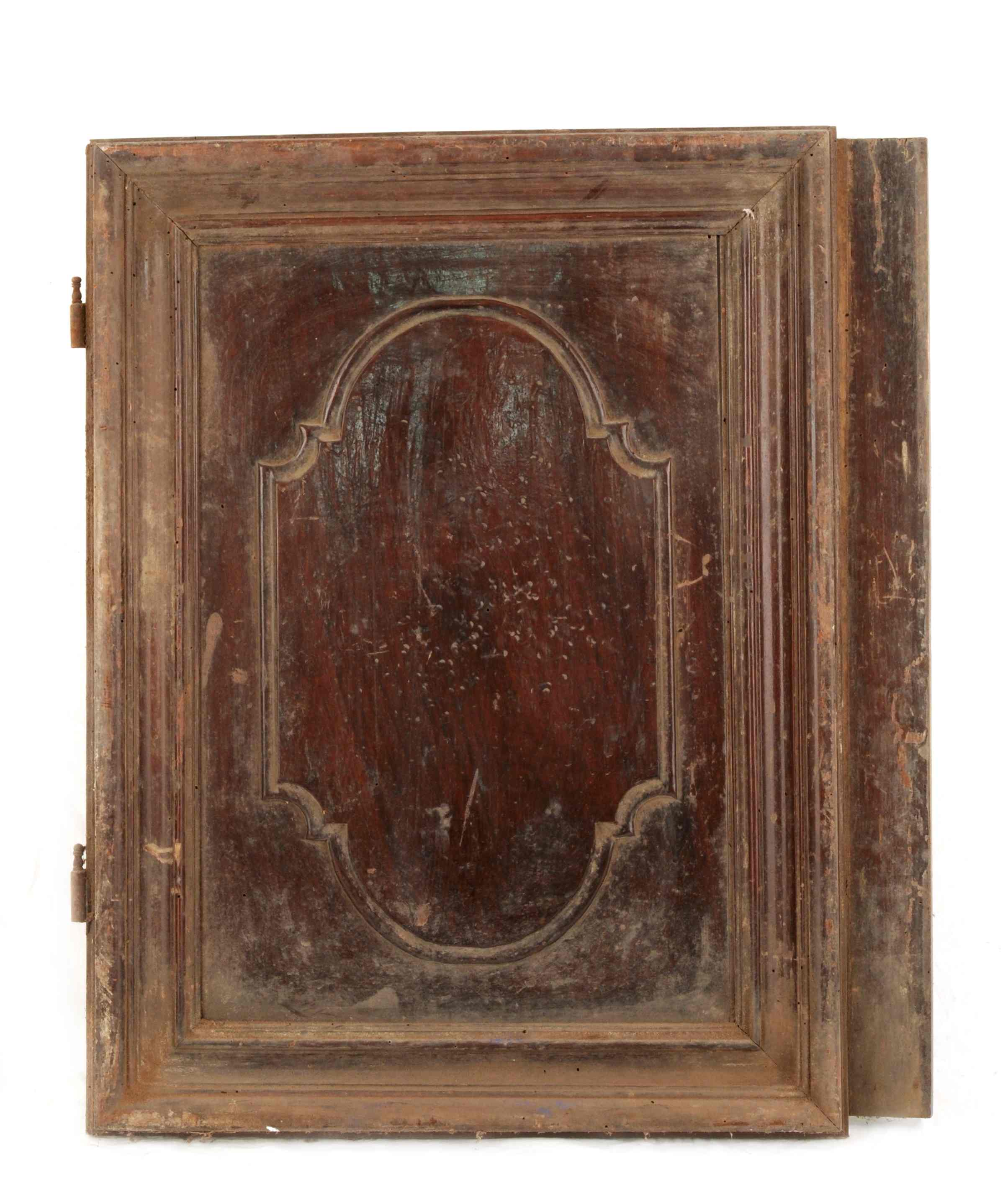 anta di armadio - bottega toscana (fine/inizio secc. XIX/ XX)