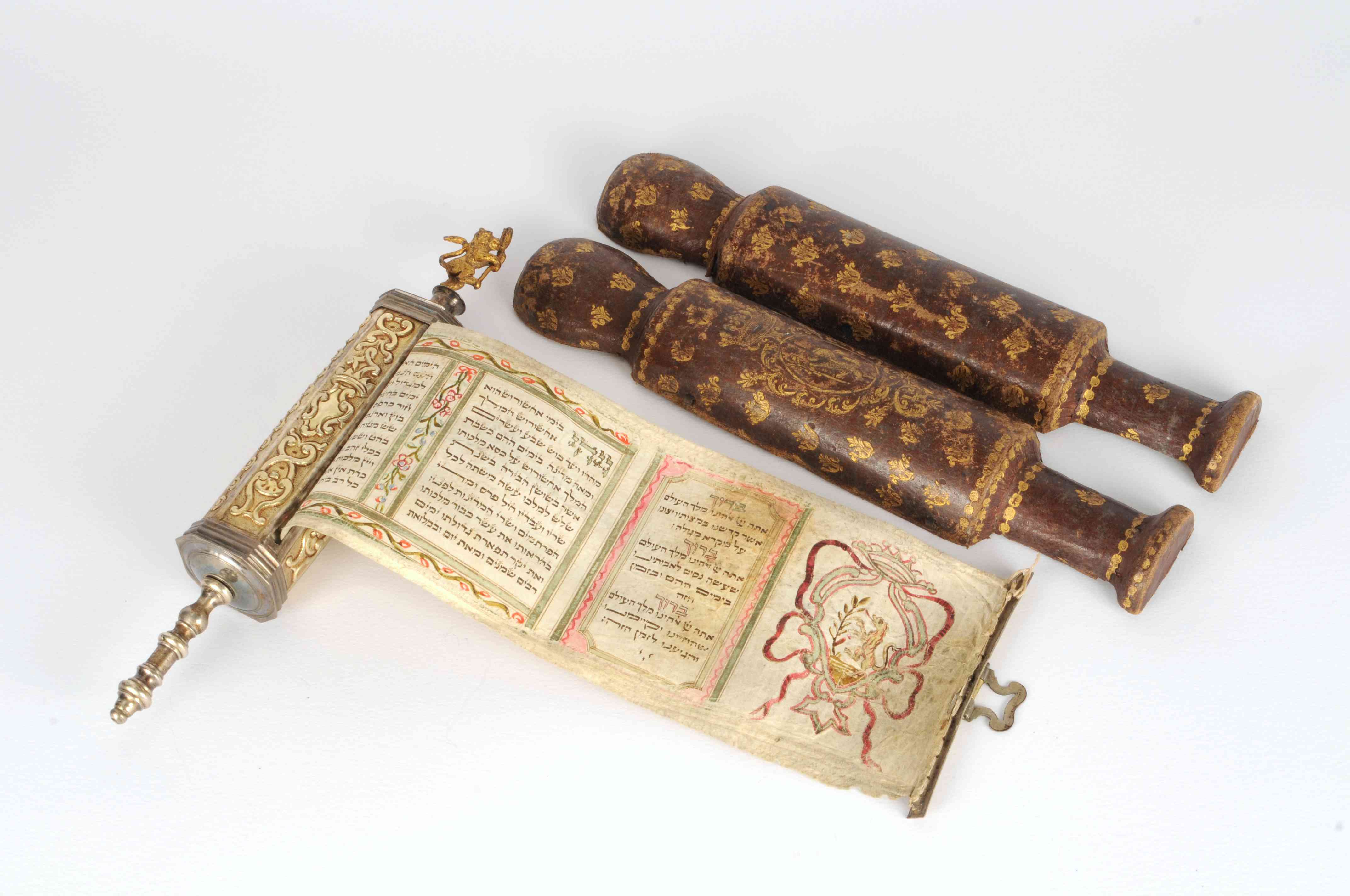 megillah - manifattura toscana (prima metà sec. XX)