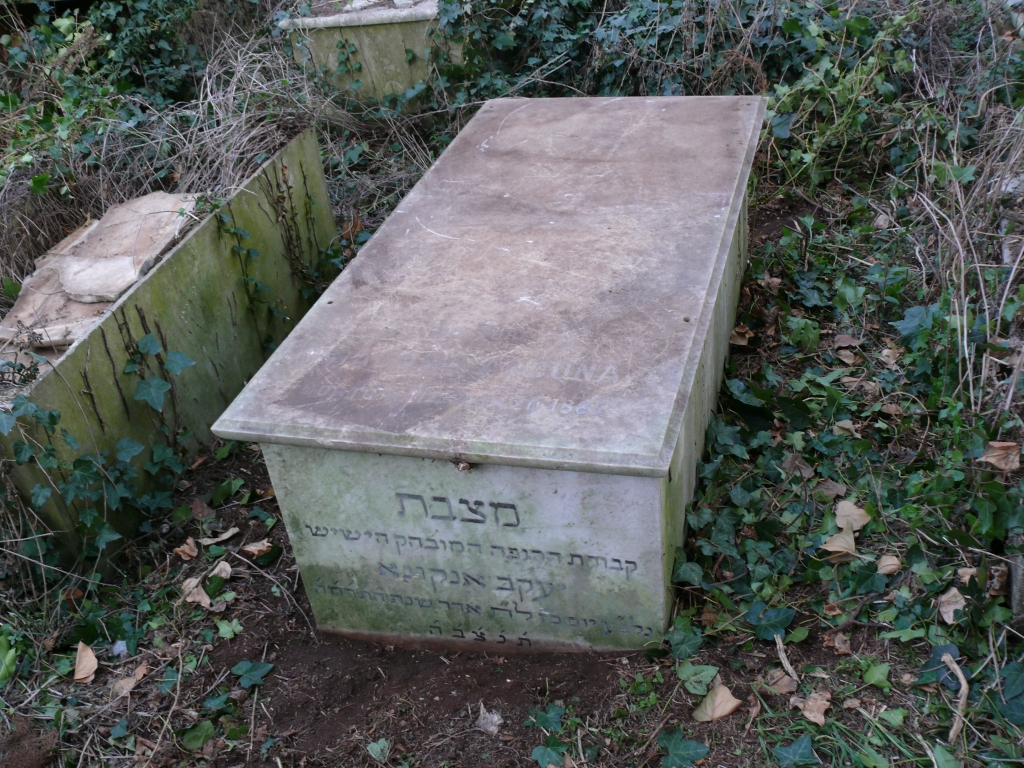 lastra tombale - ambito livornese (sec. XIX)