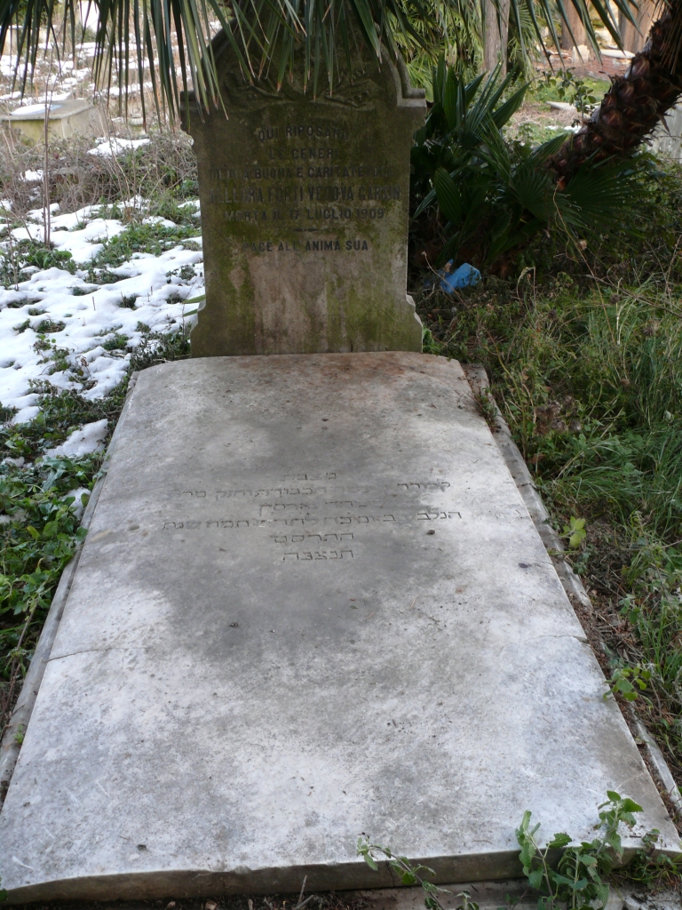 lastra tombale - ambito livornese (sec. XX)