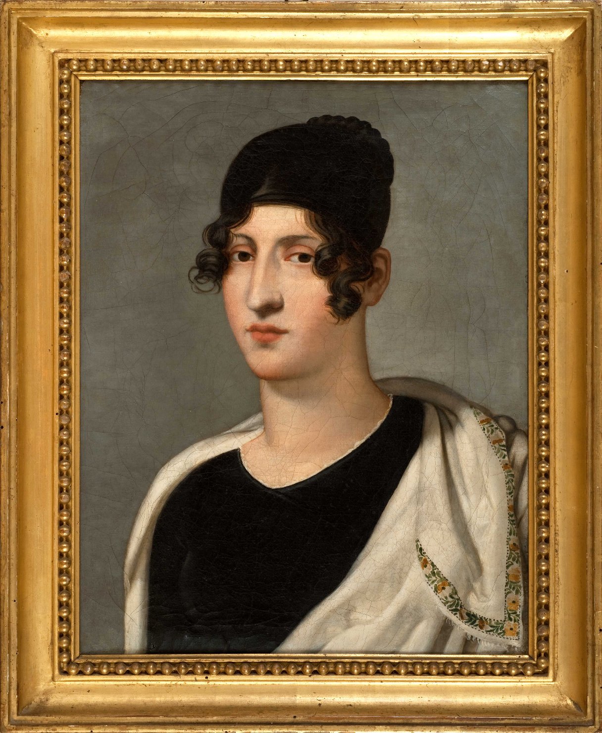Ritratto di Isabella Roncioni, ritratto di donna (dipinto) di Benvenuti Pietro (prima metà sec. XIX)