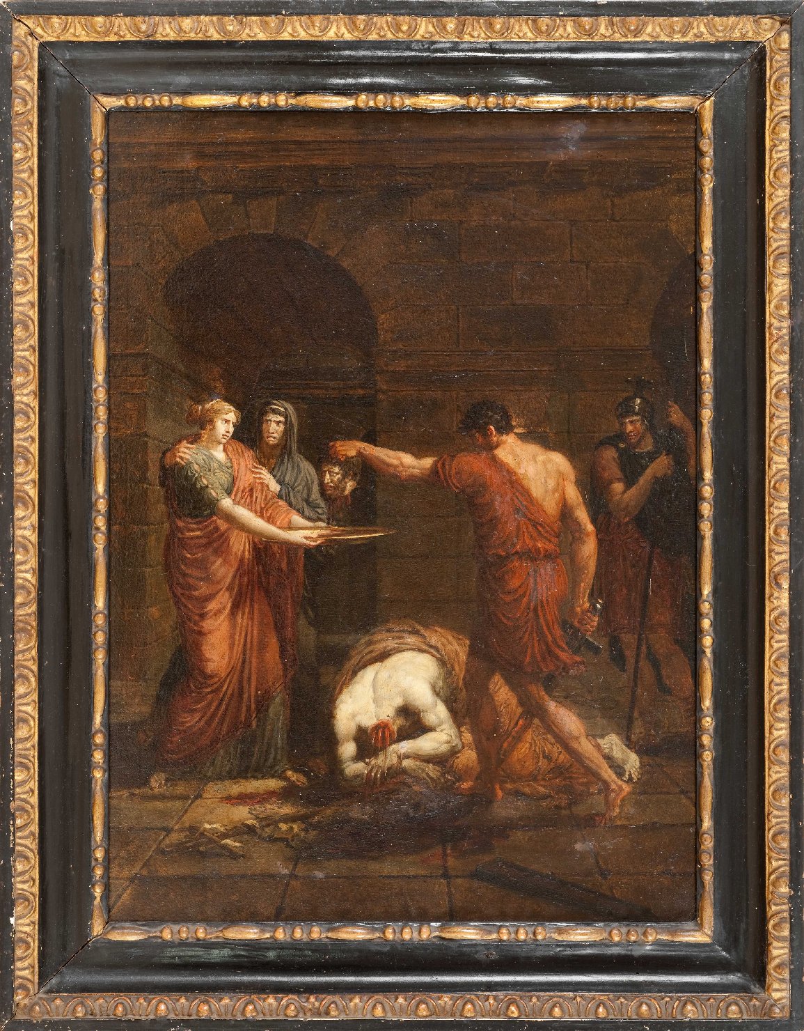 Decollazione di san Giovanni Battista, San Giovanni Battista (dipinto) di Desmarais Jean-Baptiste (attribuito) (sec. XVIII)