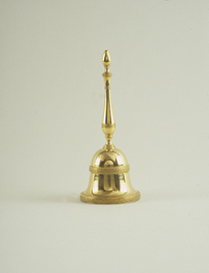 campanello d'altare, elemento d'insieme di Belli Vincenzo (metà sec. XIX)