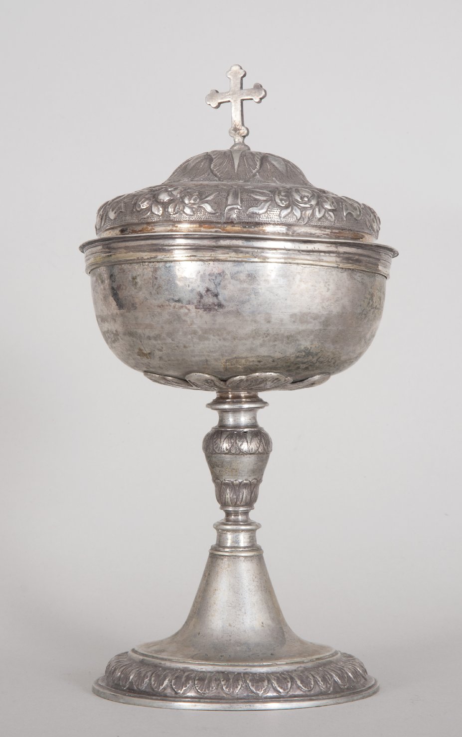 pisside, opera isolata - bottega toscana (sec. XVII)