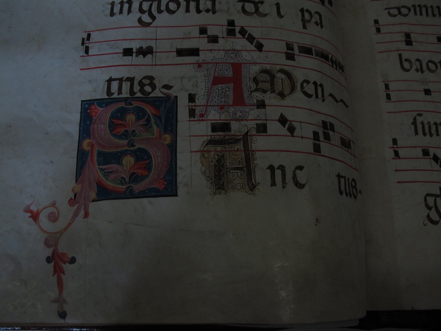 miniatura, elemento d'insieme - ambito pisano (ultimo quarto sec. XIV)