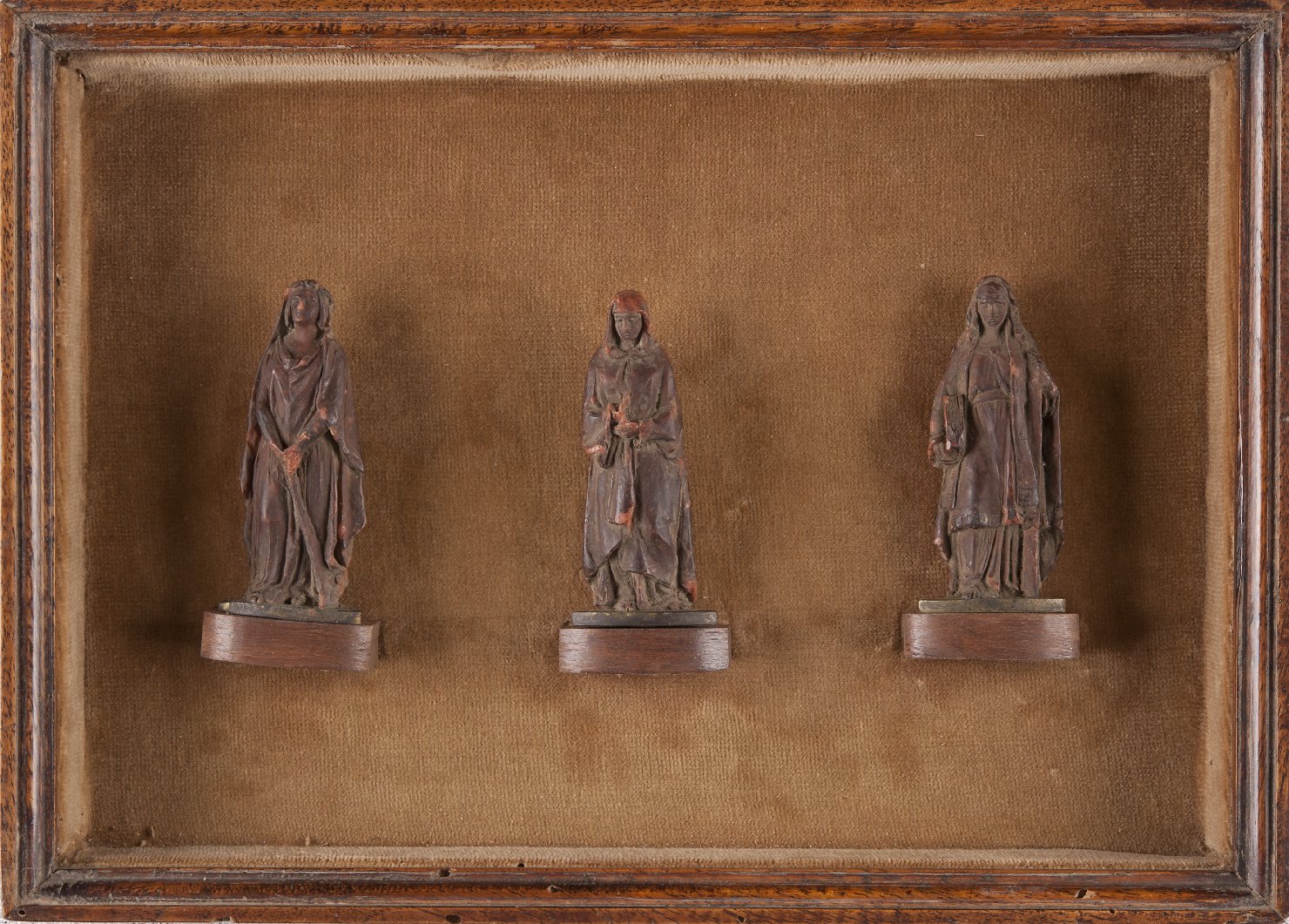 figure femminili (statuetta, serie) - bottega italiana (sec. XIX)