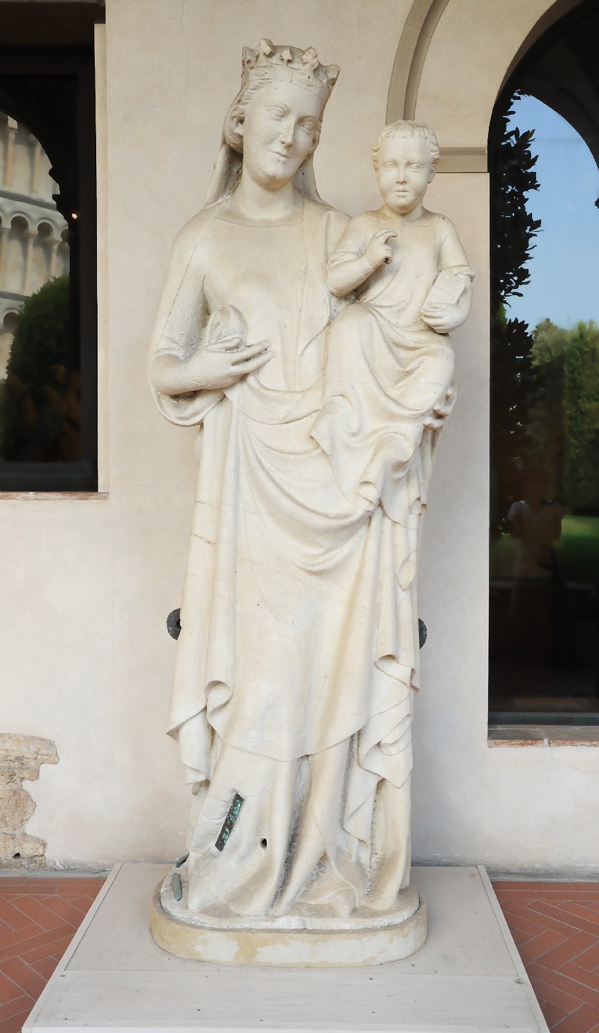 Madonna con Bambino (scultura) di Andrea Pisano (attribuito) (metà sec. XIV)