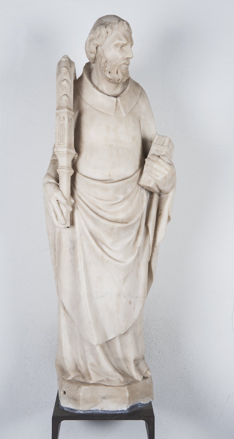 Santo vescovo (scultura) di Pisano Nino (attribuito) (seconda metà sec. XIV)