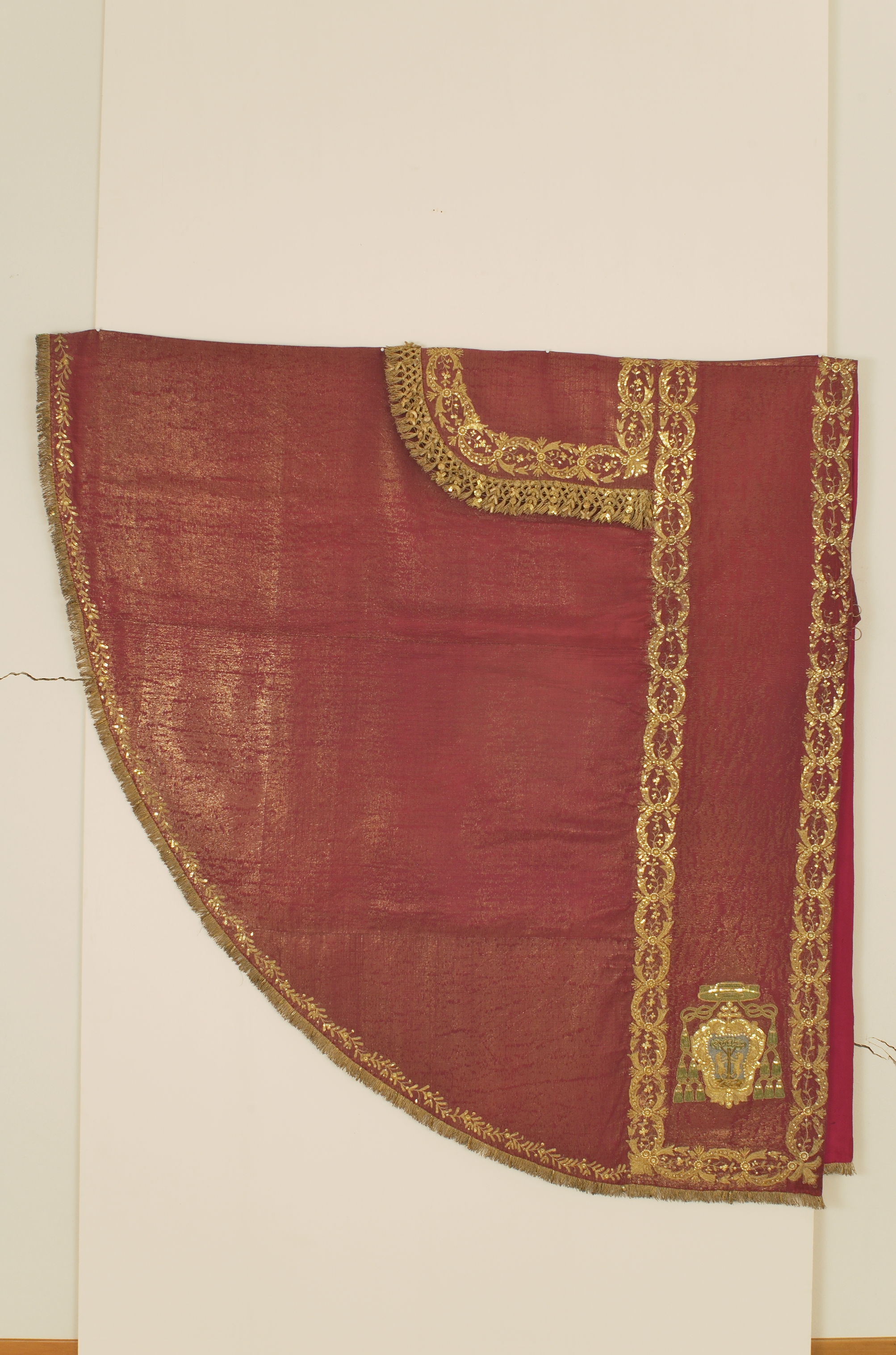 piviale - manifattura toscana (fine/inizio secc. XVIII/ XIX)