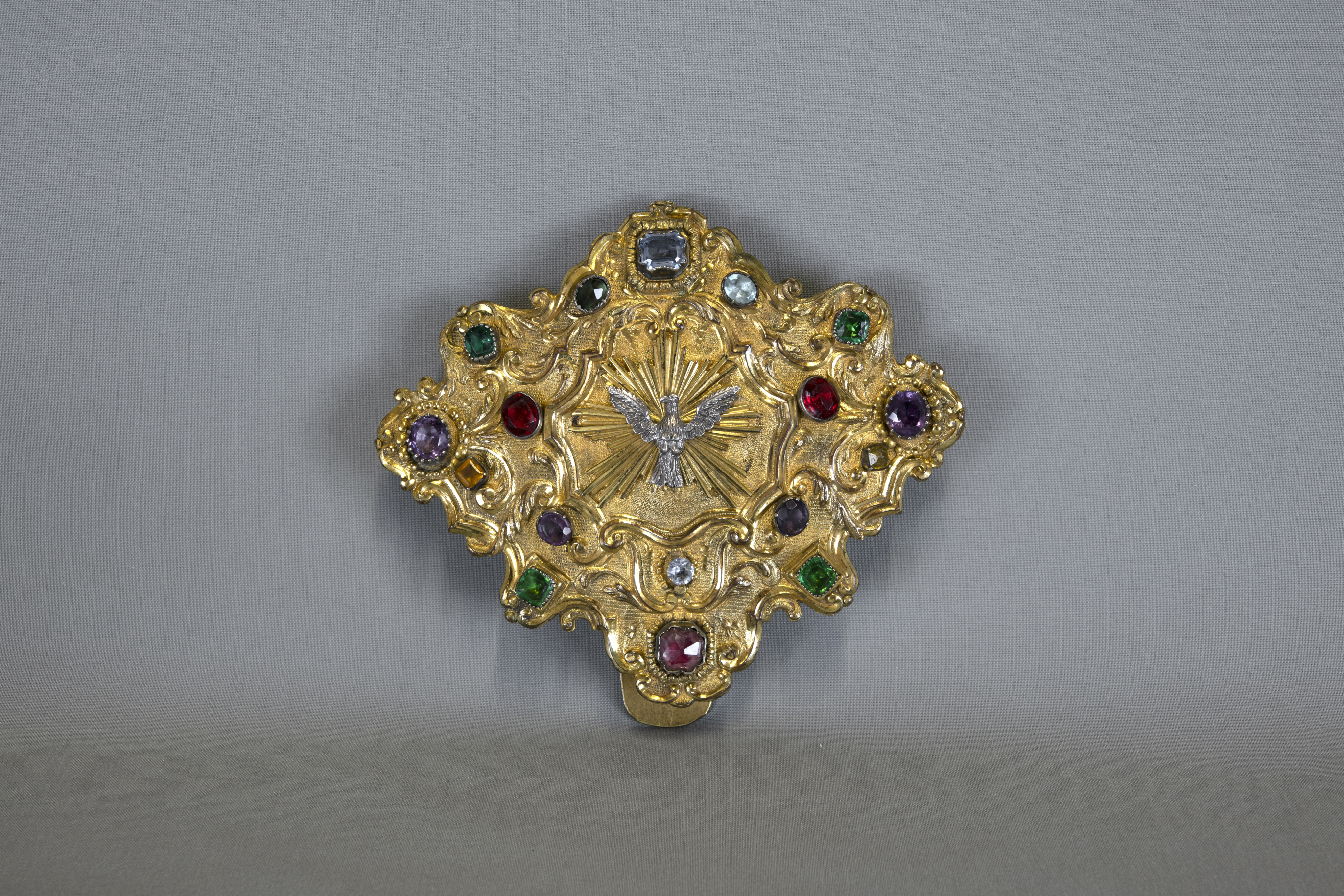 fermaglio di piviale, opera isolata - bottega fiorentina (primo quarto sec. XVIII)