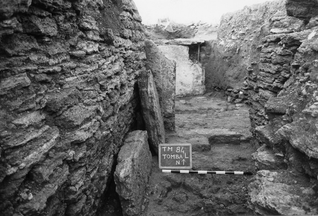 Tomba L (tomba a camera) - Asciano (SI)  (fine/ inizio VII-VI a.C)