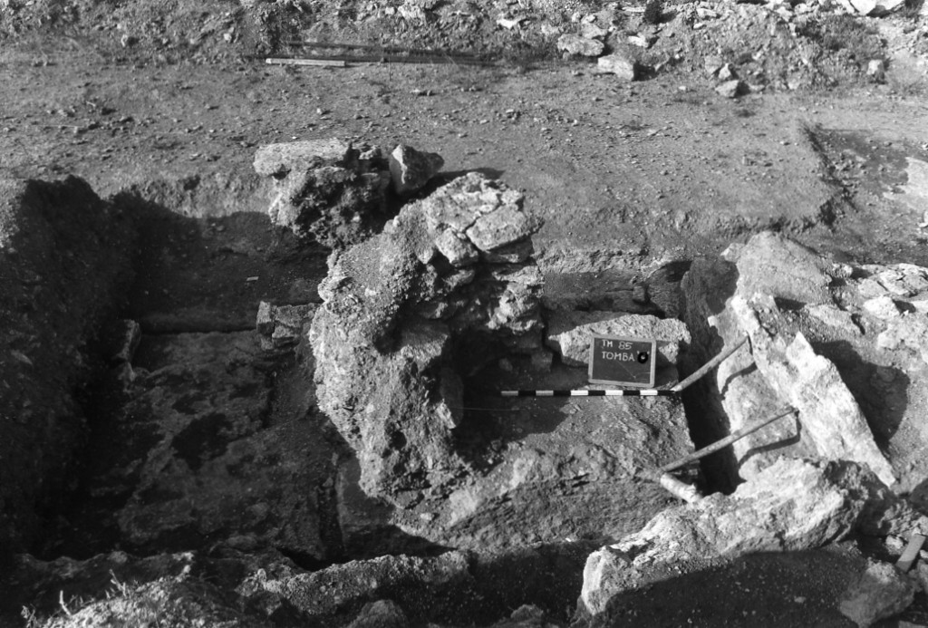 Tomba O (tomba a camera) - Asciano (SI)  (fine VII a.C)