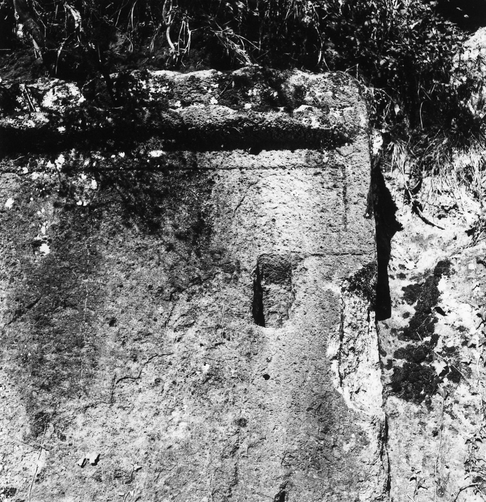 P. Stanziale t.2 (tomba a 'semidado') - Sorano (GR)  (II sec. a.C)