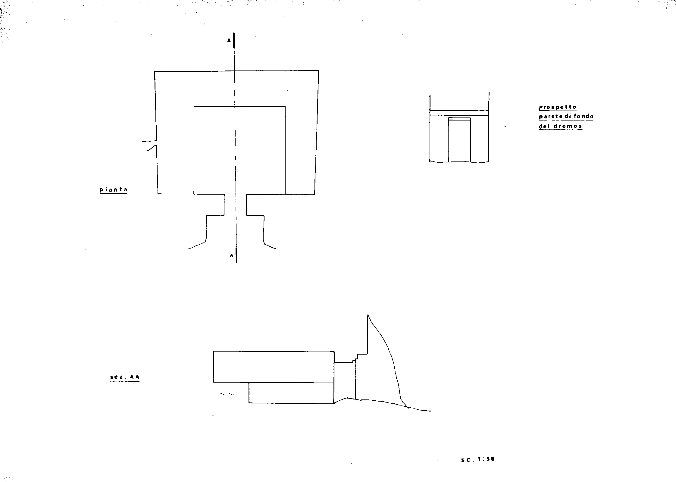 P. Grezzano t.1 (tomba a camera) - Sorano (GR)  (VI sec. a.C)