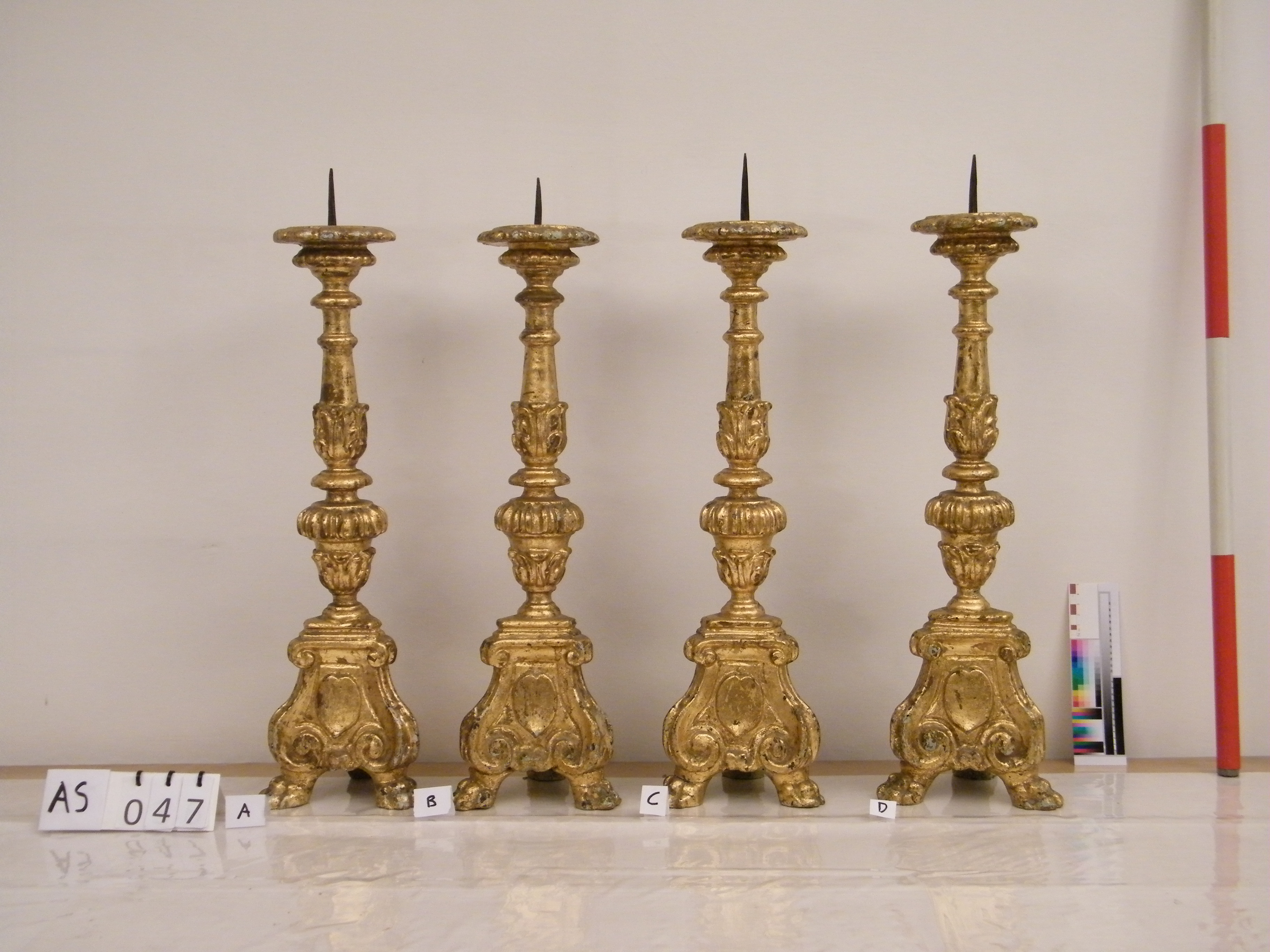 candeliere, serie - ambito marchigiano (XVIII)