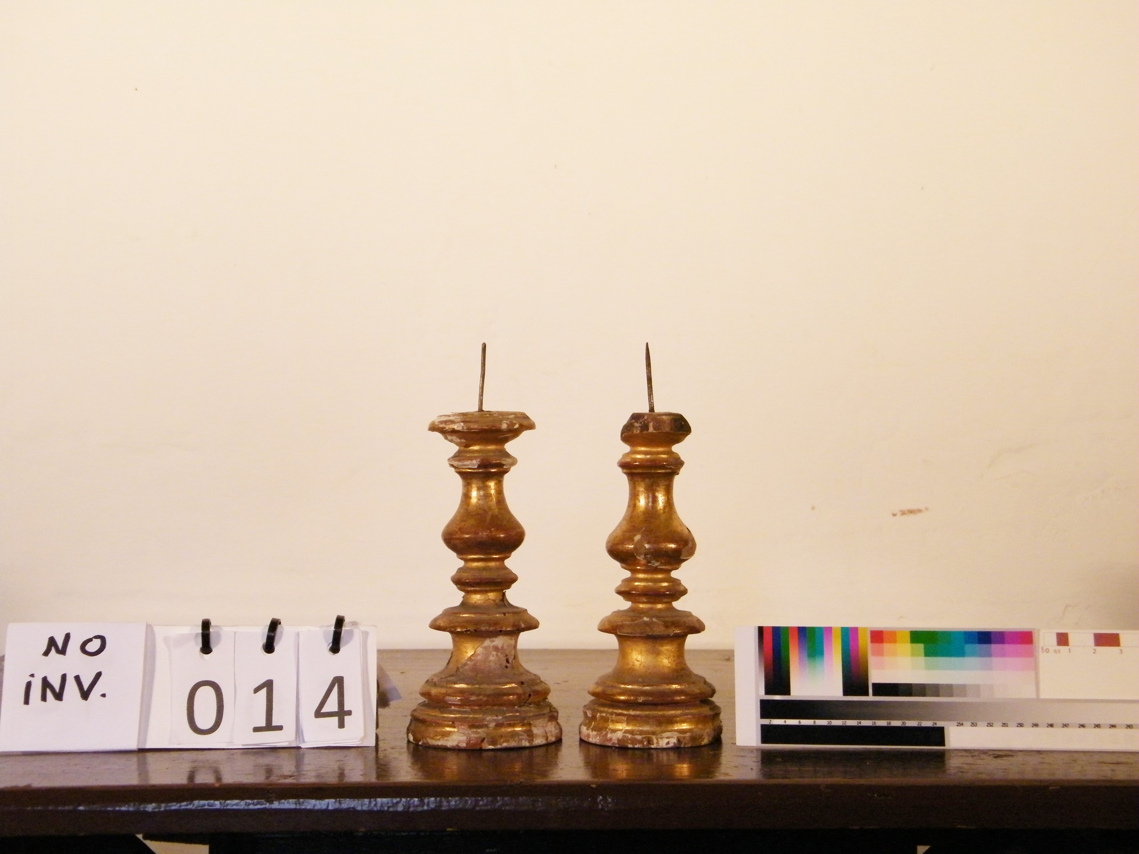 candeliere, serie - manifattura Italia centrale (metà/ fine XVIII/ XIX)