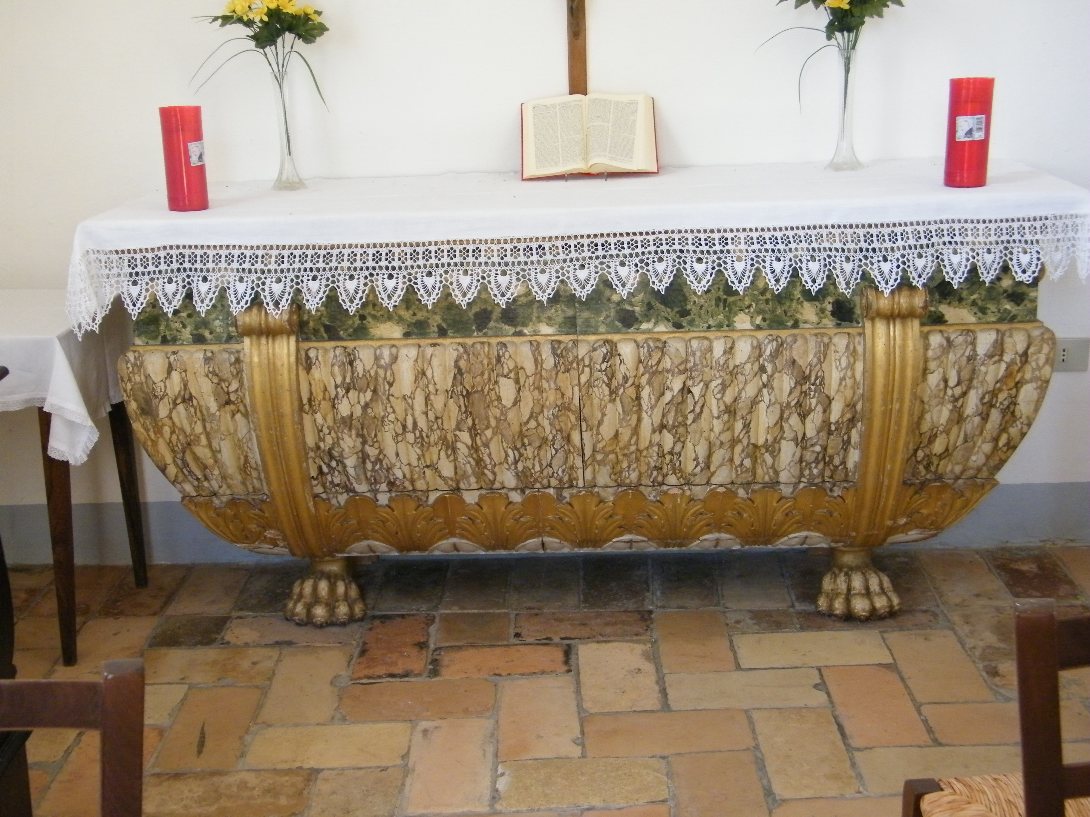 altare - ambito marchigiano (fine/ fine XVII/ XVIII)