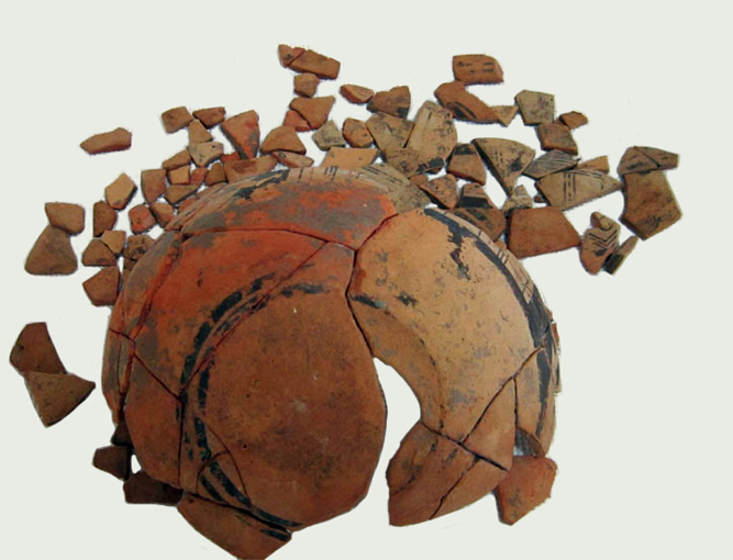 brocca - Subgeometrico daunio II (fine/ metà secc. VII/ VI a.C)