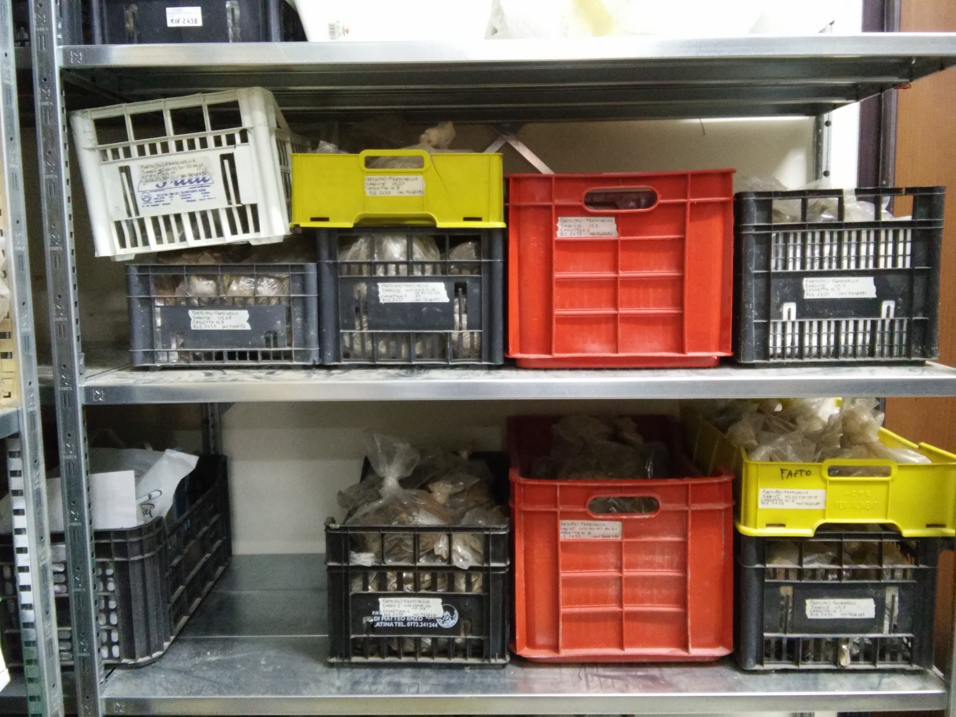 materiale proveniente da Unità Stratigrafica/ cassetta (ceramica/ metallo/ osso) (sec. II a.C.-I d.C)