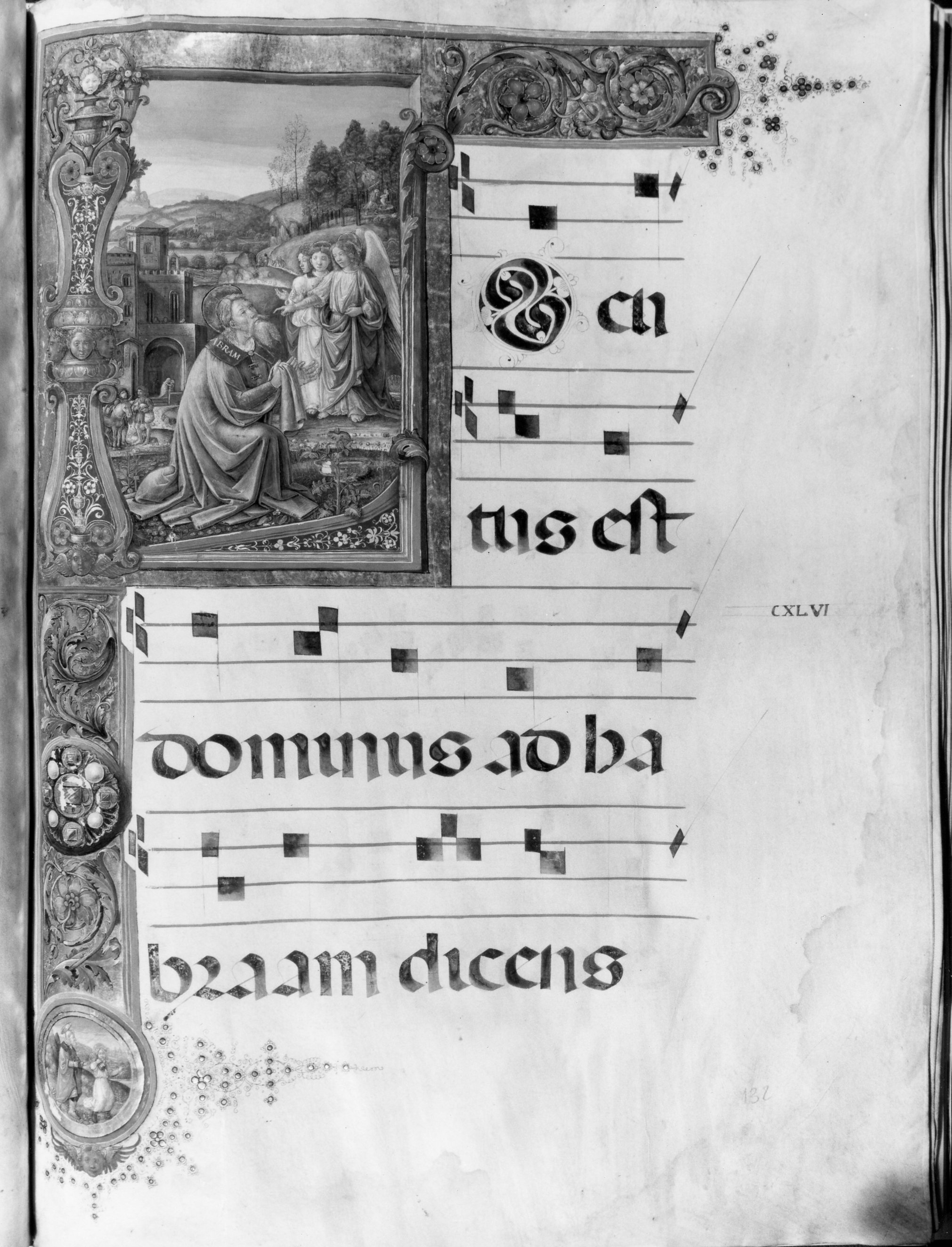 iniziali istoriate (miniatura, serie) di Monte di Giovanni del Fora (sec. XVI, secc. XVII/ XVIII)