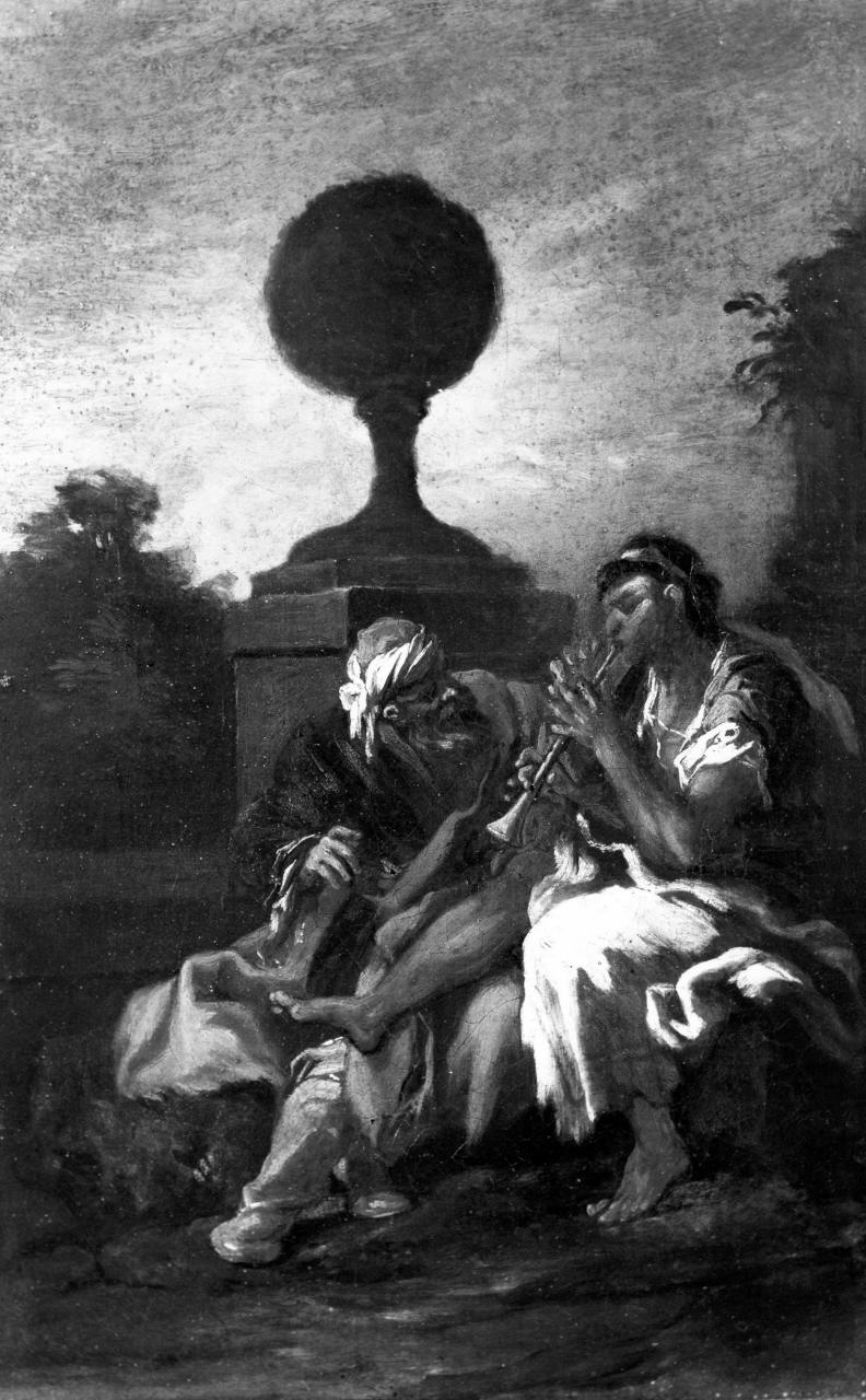 Il pifferaio, scena turchesca (dipinto) di Rivière François (primo quarto sec. XVIII)