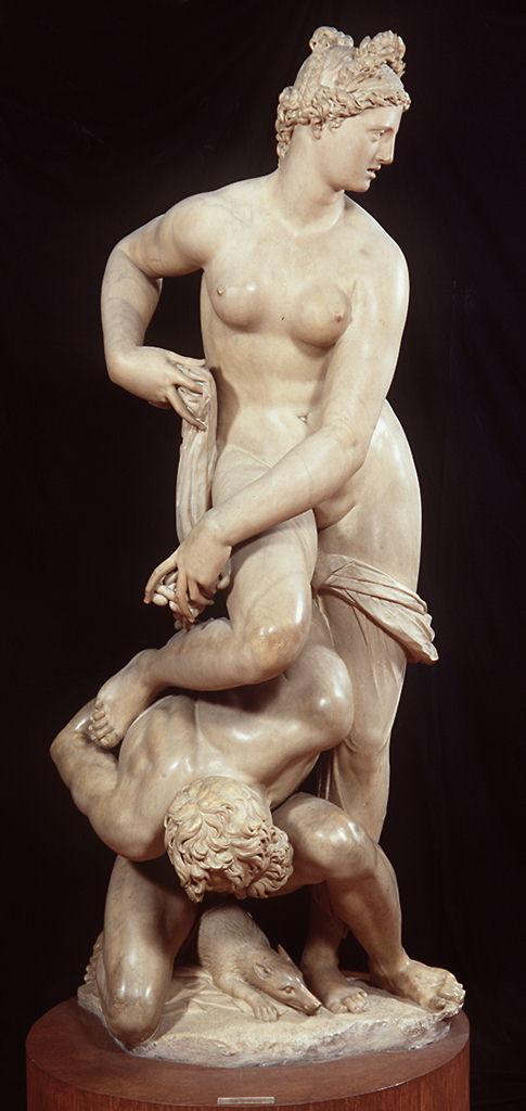 Firenze vittoriosa su Pisa (scultura) di Boulogne Jean de detto Giambologna (sec. XVI)