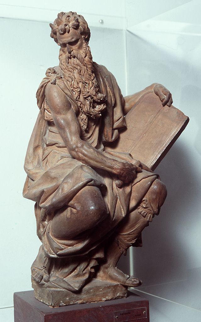 Mosè (scultura) di Francqueville Pierre de detto Pietro Francavilla (sec. XVI)