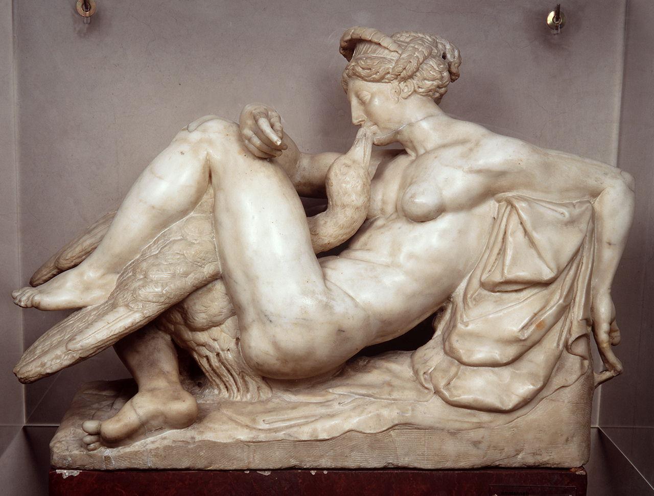 Leda e il cigno (scultura) di Ammannati Bartolomeo (sec. XVI)