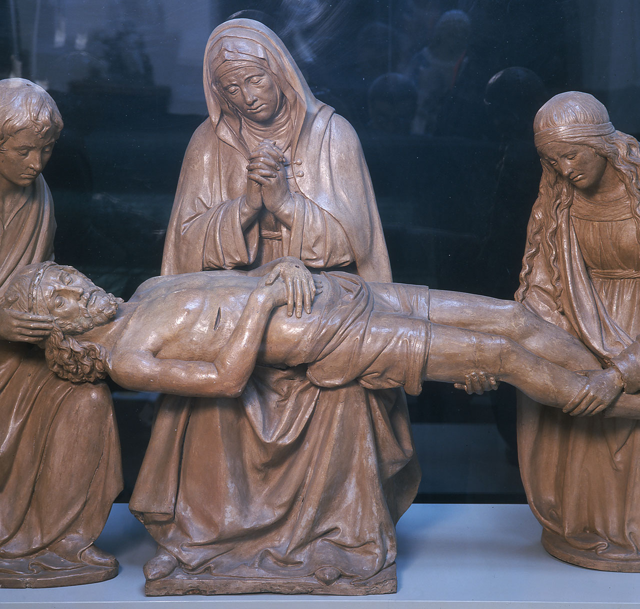 Pietà (gruppo scultoreo) di Della Robbia Andrea (sec. XVI)