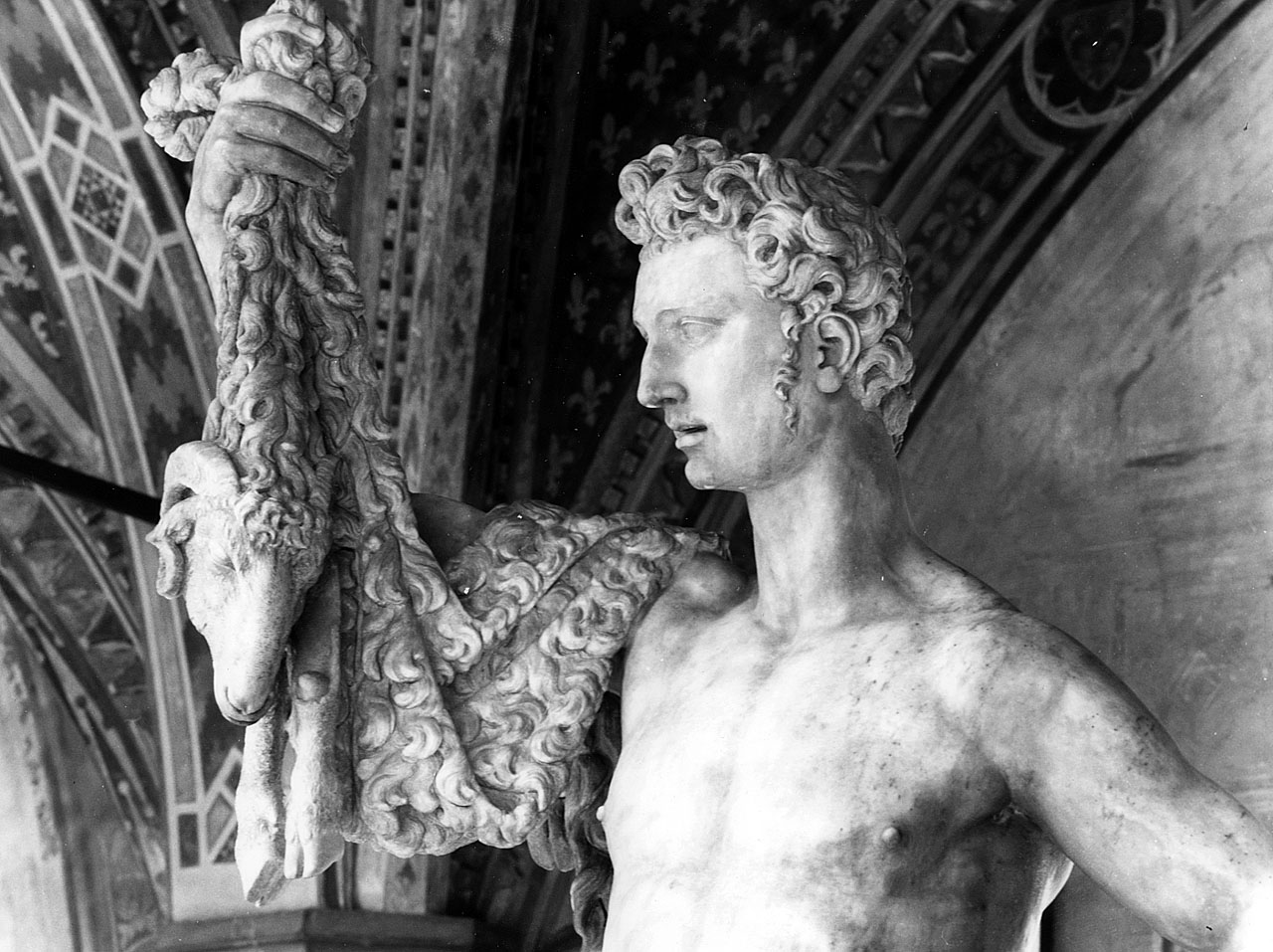 Giasone (statua) di Francqueville Pierre de detto Pietro Francavilla (sec. XVI)