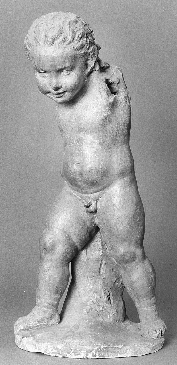 putto (statuetta, frammento) - ambito fiorentino (sec. XV)