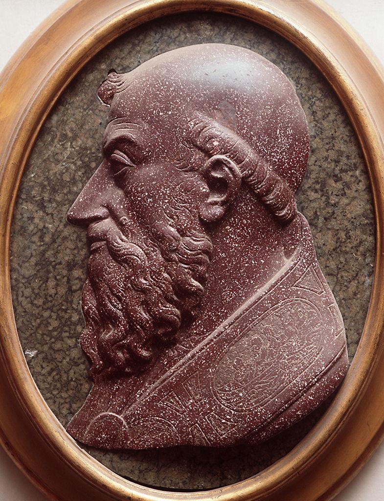 ritratto di papa Clemente VII (rilievo) di Ferrucci Francesco di Giovanni detto Francesco del Tadda (sec. XVI)