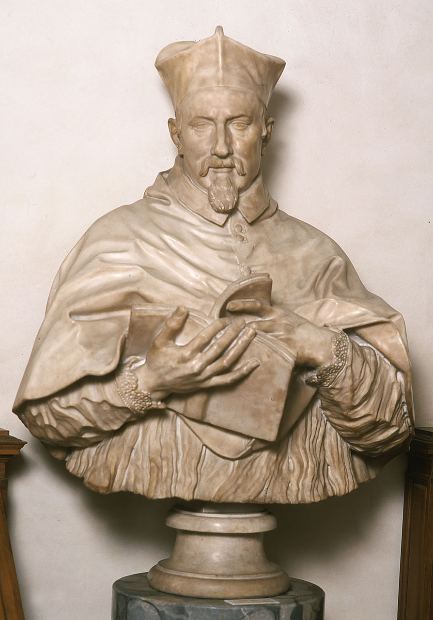 ritratto del cardinale Paolo Emilio Zacchia Rondanini (scultura) di Algardi Alessandro (sec. XVII)