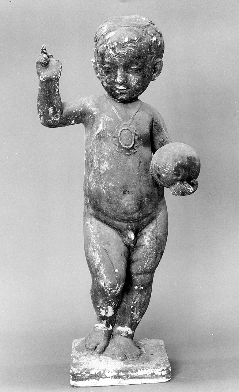 Gesù Bambino benedicente (statuetta) - ambito fiorentino (seconda metà sec. XV)