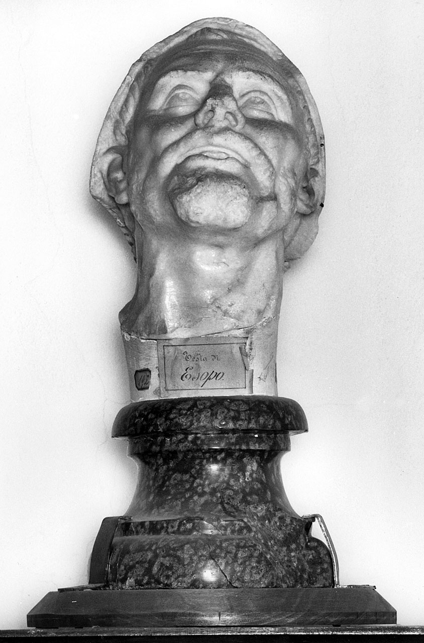 ritratto di Esopo (scultura - busto) - ambito toscano (sec. XVI)