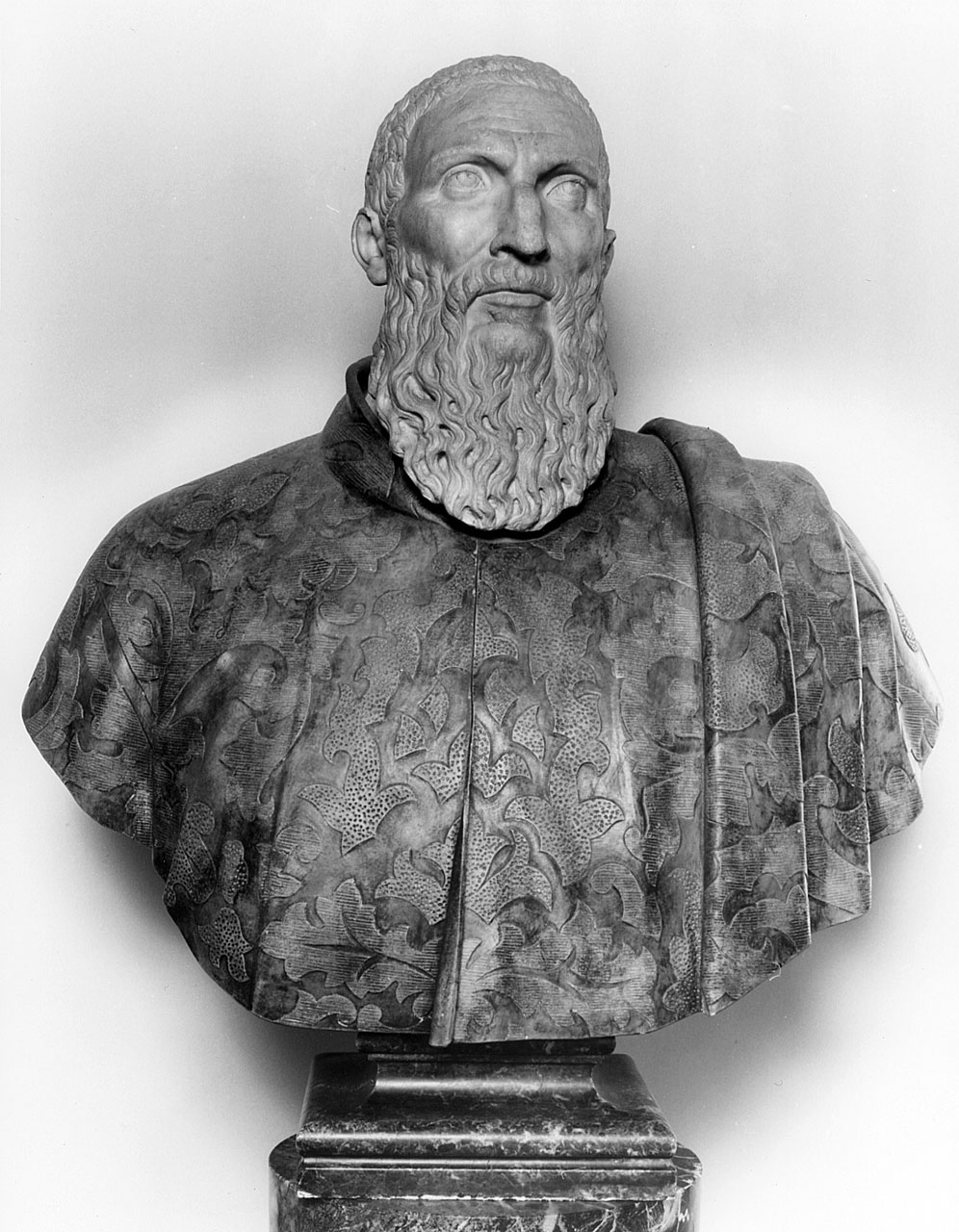 busto ritratto d'uomo (scultura - busto) di Vittoria Alessandro (cerchia) (sec. XVI)