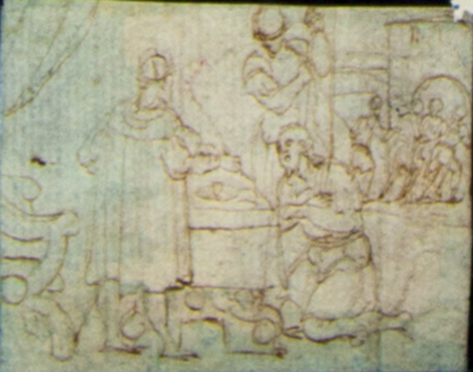 Ricco Epulone, Ricco Epulone (disegno, elemento d'insieme) - ambito veneto (Sec. XVI)