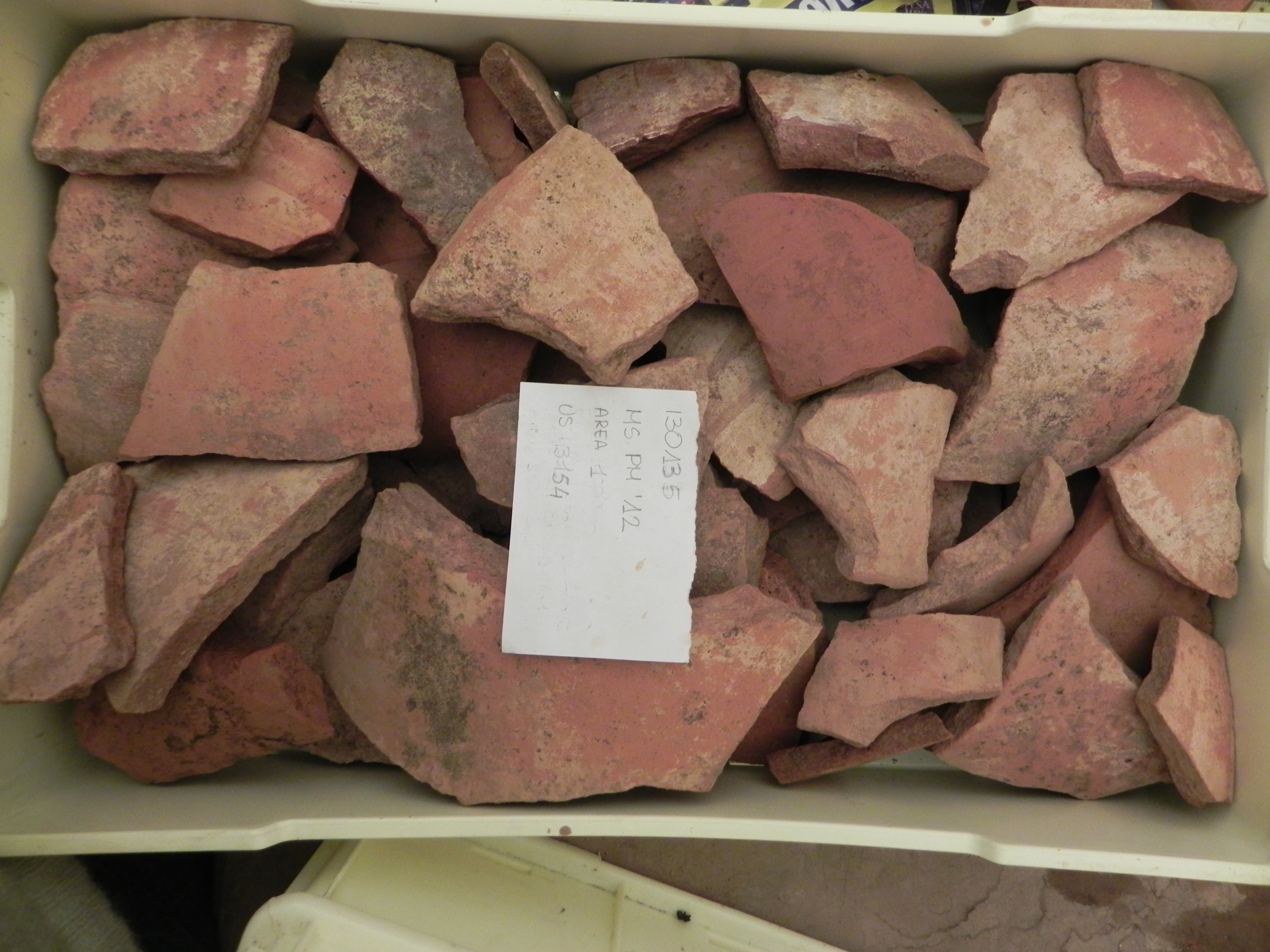 materiale proveniente da Unità Stratigrafica/cassetta (CERAMICA) (Età romana)